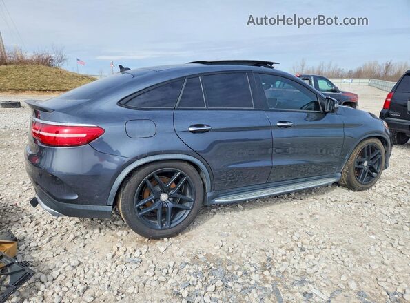 4JGED6EB7GA016834 2016 MERCEDES-BENZ GLE Серый Задняя правая четверть