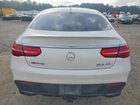 2019 Mercedes-benz Gle Coupe 43 Amg White vin: 4JGED6EB7KA137498