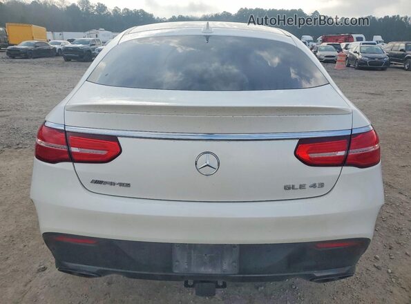 4JGED6EB7KA137498 2019 MERCEDES-BENZ GLE White Widok z tyłu