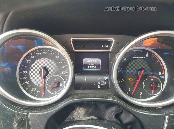 4JGED6EB7KA137498 2019 MERCEDES-BENZ GLE White Widok zestawu wskaźników