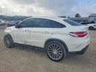 2019 Mercedes-benz Gle Coupe 43 Amg White vin: 4JGED6EB7KA137498