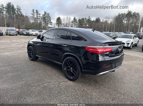 4JGED6EB9GA016186 2016 MERCEDES-BENZ GLE 450 AMG COUPE Black Trasero izquierdo
