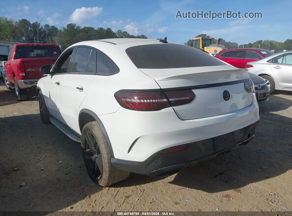 4JGED6EB9KA134277 2019 MERCEDES-BENZ AMG GLE 43 COUPE White Rear left