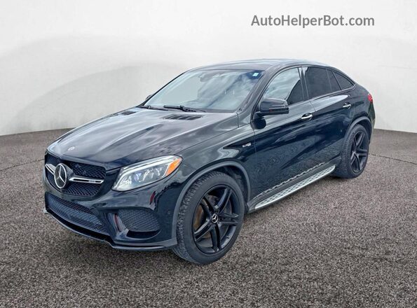 4JGED6EBXKA126348 2019 MERCEDES-BENZ GLE Черный Задняя левая четверть
