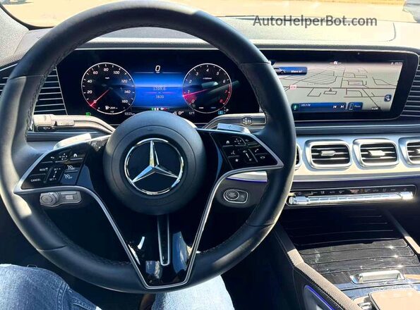 4JGFB4EB6SB489464 2025 MERCEDES-BENZ GLE Black Widok wnętrza z przodu