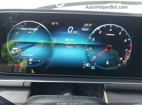 4JGFB4JB2MA438056 2021 MERCEDES-BENZ GLE 350 Белый Вид задних сидений
