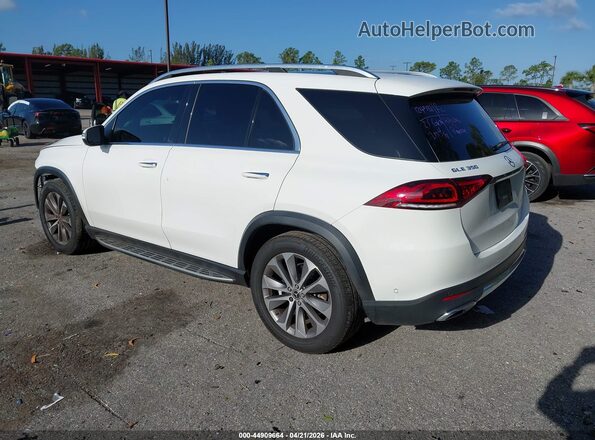 4JGFB4JB2MA438056 2021 MERCEDES-BENZ GLE 350 Белый Задняя левая четверть