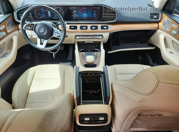 4JGFB4JB3MA331002 2021 MERCEDES-BENZ GLE Черный Вид панели приборов