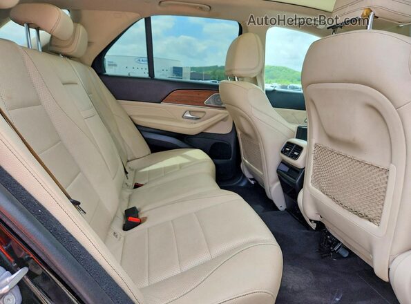 4JGFB4JB3MA331002 2021 MERCEDES-BENZ GLE Черный Вид задних сидений