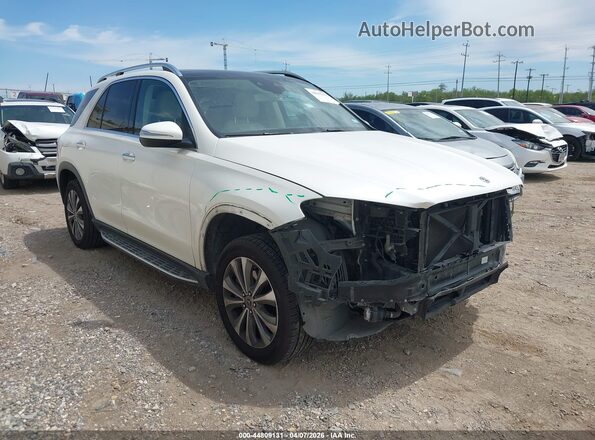 4JGFB4JB6LA226906 2020 MERCEDES-BENZ GLE 350 White Delantero derecho