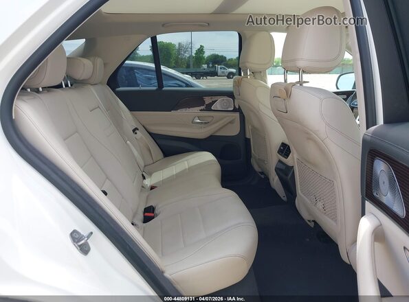4JGFB4JB6LA226906 2020 MERCEDES-BENZ GLE 350 White Vista de la etiqueta del VIN