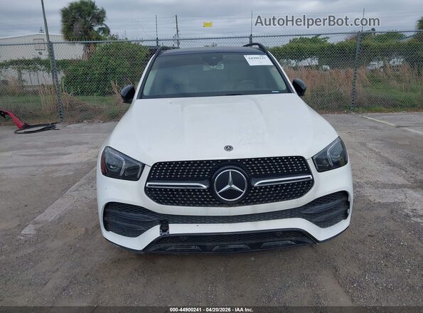 4JGFB4JBXLA200230 2020 MERCEDES-BENZ GLE 350 White Widok z przodu
