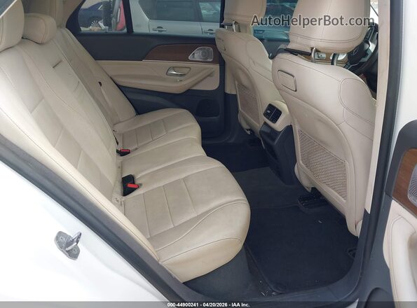 4JGFB4JBXLA200230 2020 MERCEDES-BENZ GLE 350 White Widok naklejki z numerem VIN