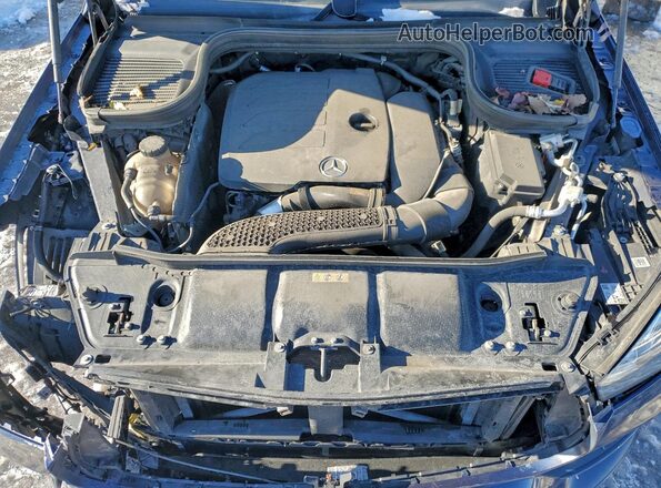 4JGFB4KB4LA219533 2020 MERCEDES-BENZ GLE Blue Vista del compartimento del motor