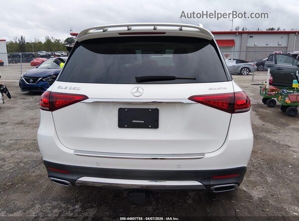 4JGFB4KB4MA312540 2021 MERCEDES-BENZ GLE 350 White 