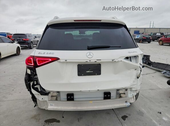 4JGFB4KB4PA892568 2023 MERCEDES-BENZ GLE White Widok z tyłu