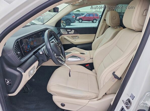 4JGFB4KB4PA892568 2023 MERCEDES-BENZ GLE White Widok wnętrza z przodu