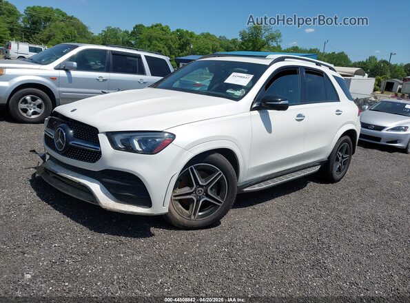 4JGFB4KBXLA170497 2020 MERCEDES-BENZ GLE 350 White Передня ліва чверть