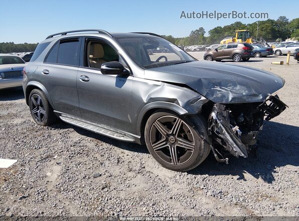 4JGFB5KB3RB166350 2024 MERCEDES-BENZ GLE 450 Gray Delantero derecho