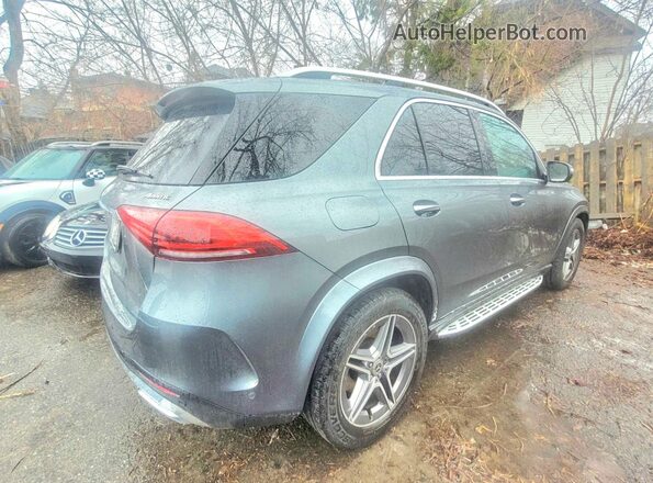 4JGFB5KB6MA370137 2021 MERCEDES-BENZ GLE Угольный Передняя правая четверть