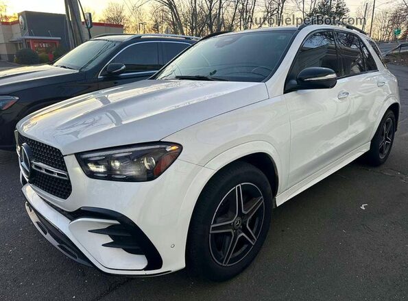 4JGFB5KB6RB127994 2024 MERCEDES-BENZ GLE Белый Передняя левая четверть