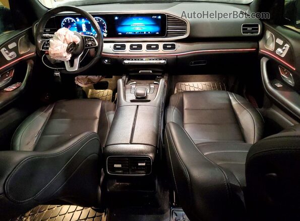 4JGFB5KB7NA634788 2022 MERCEDES-BENZ GLE Black Вид панелі приладів