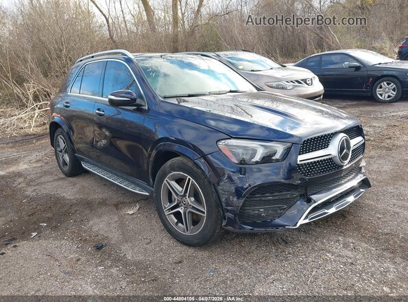4JGFB5KB9MA492944 2021 MERCEDES-BENZ GLE 450 Blue Delantero derecho