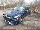 2021 Mercedes-benz Gle 450 4matic Blue vin: 4JGFB5KB9MA492944