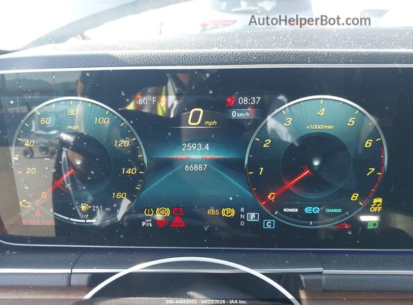 4JGFB5KBXMA326402 2021 MERCEDES-BENZ GLE 450 Black Vista de los asientos traseros