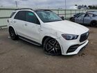 2021 Mercedes-benz Gle Amg 53 4matic Белый vin: 4JGFB6BB8MA531500