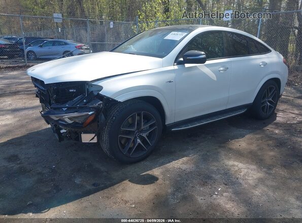 4JGFD6BB8NA754261 2022 MERCEDES-BENZ AMG GLE 53 COUPE White წინა მარცხენა ხედი სამი მეოთხედიდან