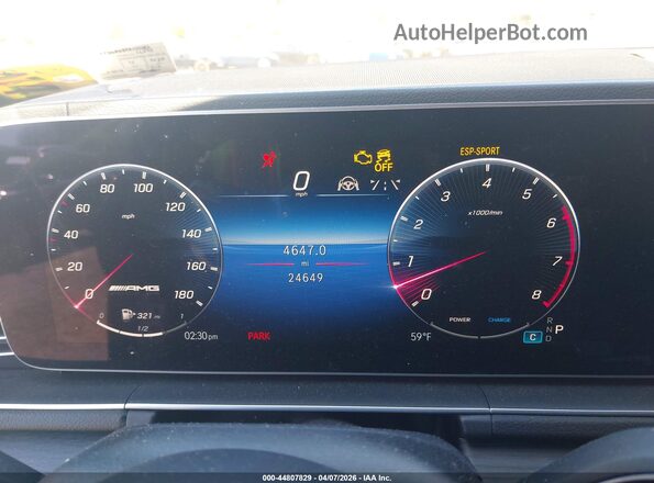 4JGFD6BB8RB155182 2024 MERCEDES-BENZ AMG GLE 53 COUPE Gray Вид задніх сидінь