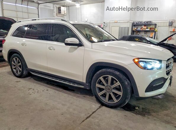 4JGFF5KEXLA126178 2020 MERCEDES-BENZ GLS Белый Передняя правая четверть