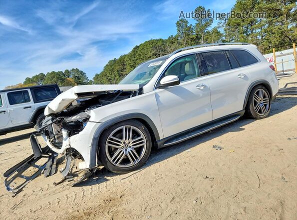 4JGFF5KEXMA373489 2021 MERCEDES-BENZ GLS Белый Передняя левая четверть