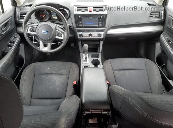 4S3BNAA63G3031187 2016 SUBARU LEGACY Белый Вид панели приборов