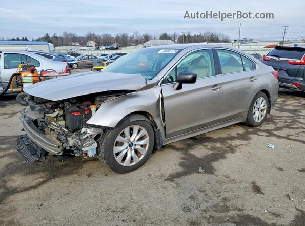 4S3BNAB69H3042226 2017 SUBARU LEGACY Бежевый Передняя левая четверть