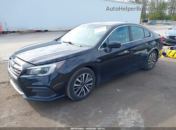 4S3BNAC61J3021830 2018 SUBARU LEGACY Black Przód lewy