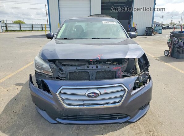 4S3BNAC62H3068245 2017 SUBARU LEGACY Угольный Вид спереди