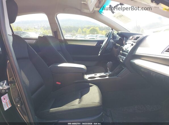 4S3BNAC67H3029697 2017 SUBARU LEGACY Black Widok wnętrza z przodu
