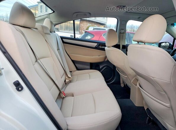 4S3BNAD65H3008345 2017 SUBARU LEGACY Белый Вид задних сидений