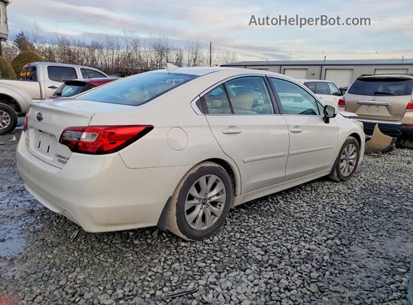 4S3BNAD65H3008345 2017 SUBARU LEGACY Белый Задняя правая четверть