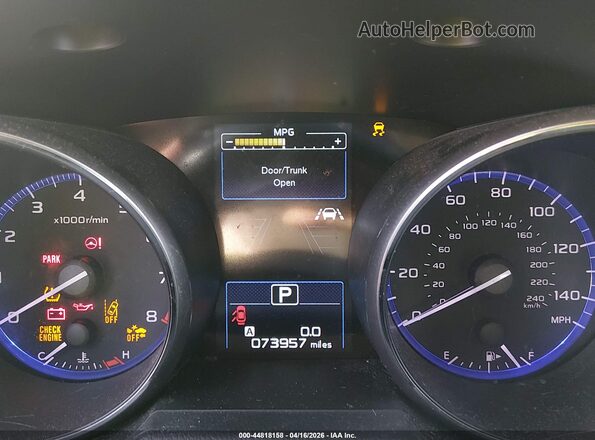 4S3BNAF64J3005083 2018 SUBARU LEGACY Синий Вид задних сидений