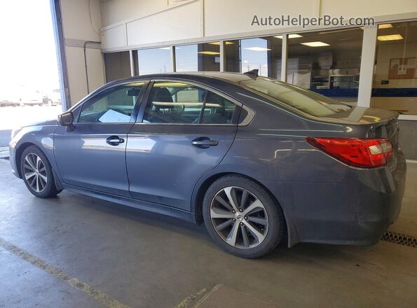 4S3BNAL62G3017004 2016 SUBARU LEGACY Gray Задня ліва чверть