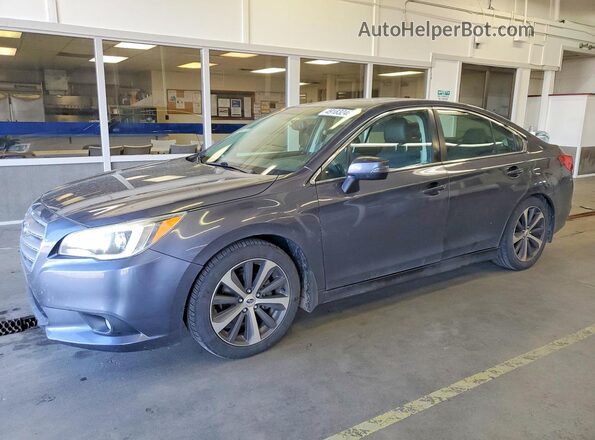 4S3BNAL62G3017004 2016 SUBARU LEGACY Gray Передня ліва чверть