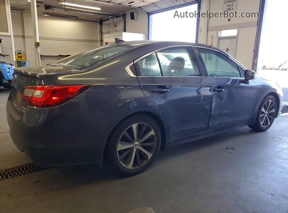 4S3BNAL62G3017004 2016 SUBARU LEGACY Gray Задня права чверть