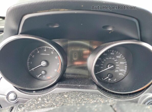 4S3BNAS69H3045594 2017 SUBARU LEGACY White Widok zestawu wskaźników