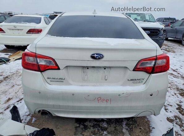 4S3BNAS69H3045594 2017 SUBARU LEGACY White Widok z tyłu