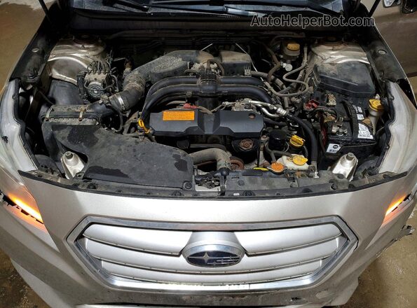 4S3BNBD62G3003057 2016 SUBARU LEGACY Tan Widok wnętrza z tyłu