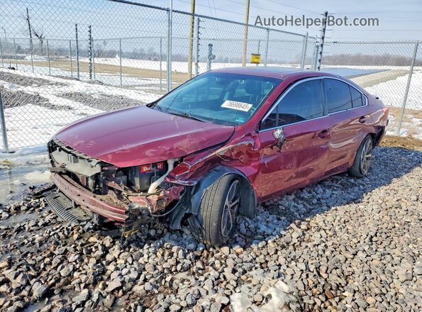 4S3BNEN67J3038698 2018 SUBARU LEGACY Red Передня ліва чверть