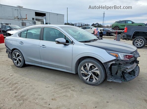 4S3BWAF60N3013328 2022 SUBARU LEGACY Серебряный Передняя правая четверть